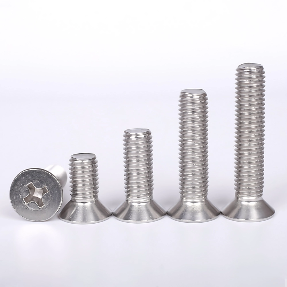 Sekrup Mesin Tersembunyi Silang Countersunk GB819